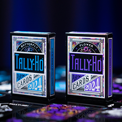Tally-Ho 2024 (Flower) Playing Cards by US Playing Card Co-Playing Cards-Wondercraft