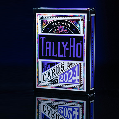 Tally-Ho 2024 (Flower) Playing Cards by US Playing Card Co-Playing Cards-Wondercraft