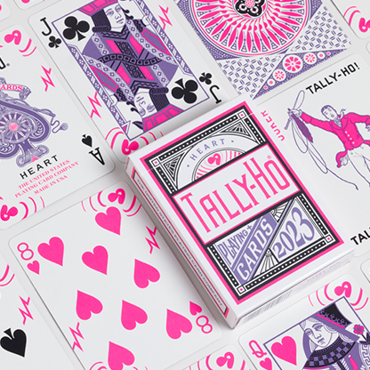 Tally Ho Circle Back Heart Playing Cards by US Playing Card Co.-Playing Cards-Wondercraft