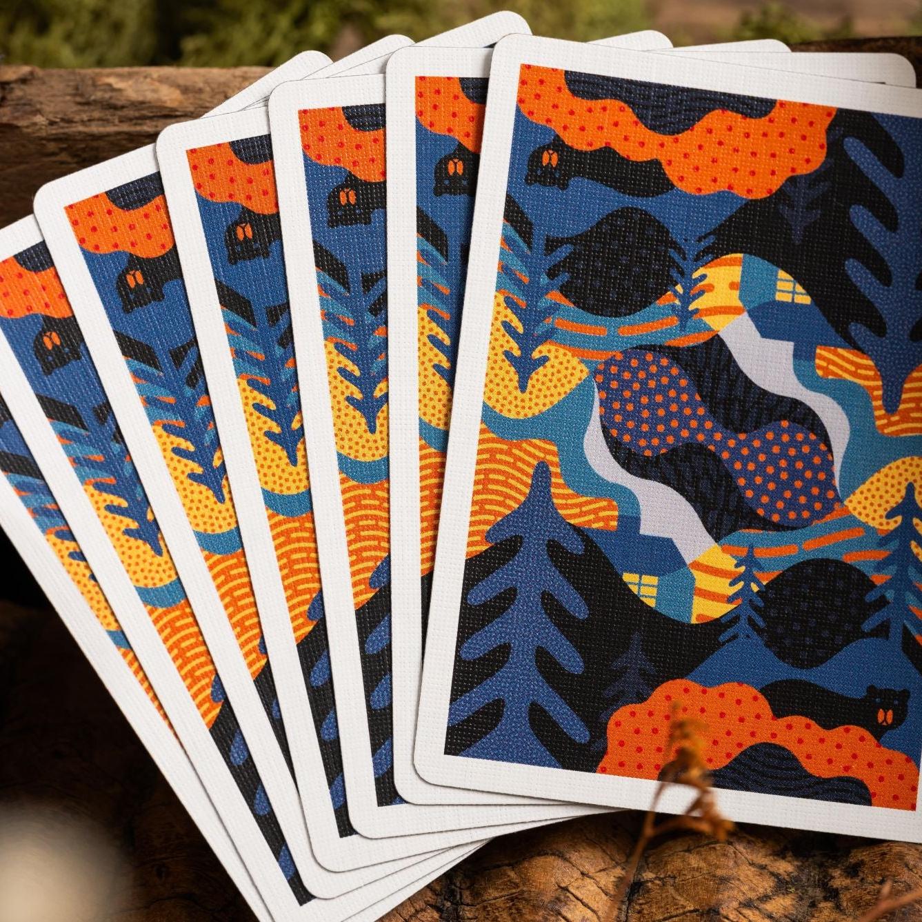 The Blue Ridge - Deck for Relief-Playing Cards-Wondercraft