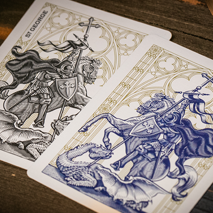 The Cross (Admiral Angels) Playing Cards by Peter Voth x Riffle Shuffle-Playing Cards-Wondercraft