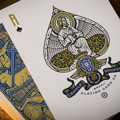 The Cross (Admiral Angels) Playing Cards by Peter Voth x Riffle Shuffle-Playing Cards-Wondercraft
