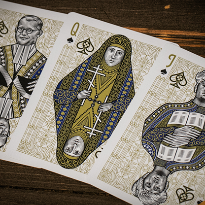 The Cross (Admiral Angels) Playing Cards by Peter Voth x Riffle Shuffle-Playing Cards-Wondercraft
