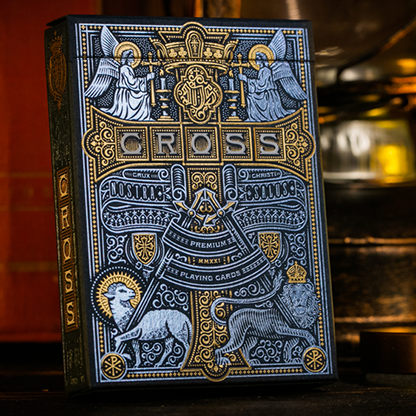 The Cross (Admiral Angels) Playing Cards by Peter Voth x Riffle Shuffle-Playing Cards-Wondercraft