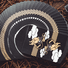 The Dragon (Black Gilded) Playing Cards-Playing Cards-Wondercraft