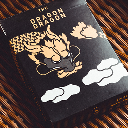 The Dragon (Black Gilded) Playing Cards-Playing Cards-Wondercraft