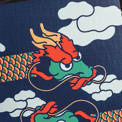 The Dragon (Blue Gilded) Playing Cards-Playing Cards-Wondercraft