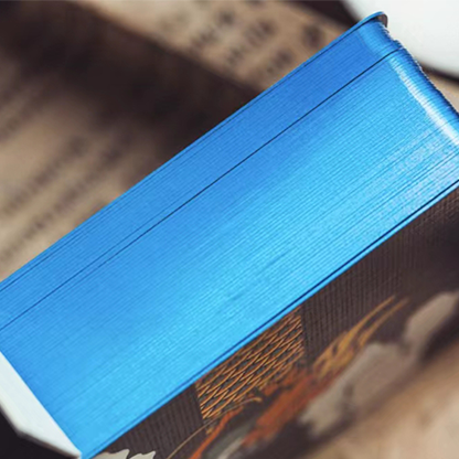 The Dragon (Blue Gilded) Playing Cards-Playing Cards-Wondercraft