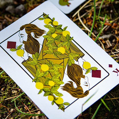 The Green Man Playing Cards (Summer) by Jocu-Playing Cards-Wondercraft