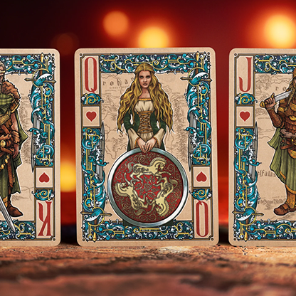 The Lord of the Rings - Two Towers Playing Cards by Kings Wild Project-Playing Cards-Wondercraft