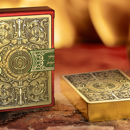 The Lord of the Rings - Two Towers Playing Cards (Foil and Gilded Edition) by Kings Wild-Playing Cards-Wondercraft