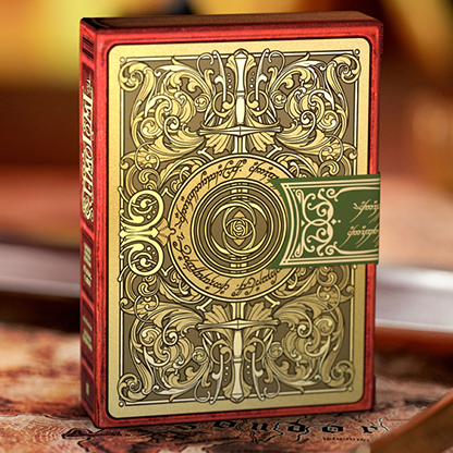 The Lord of the Rings - Two Towers Playing Cards (Foil and Gilded Edition) by Kings Wild-Playing Cards-Wondercraft