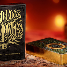 The Lord of the Rings - Two Towers Playing Cards (Gilded Edition) by Kings Wild-Playing Cards-Wondercraft