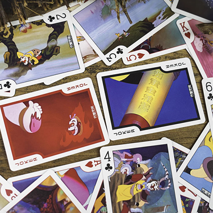 The Monkey King (Red) Playing Cards-Playing Cards-Wondercraft