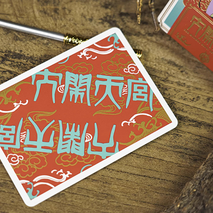 The Monkey King (Red) Playing Cards-Playing Cards-Wondercraft