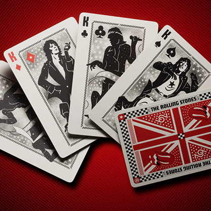The Rolling Stones Playing Cards by theory11-Playing Cards-Wondercraft