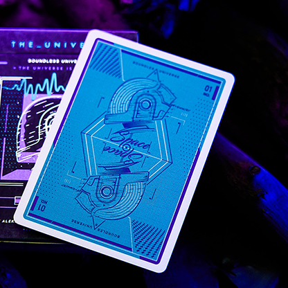 The Universe Space Man Edition Playing Cards by Jiken & Jathan-Playing Cards-Wondercraft