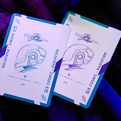 The Universe Space Man Edition Playing Cards by Jiken & Jathan-Playing Cards-Wondercraft