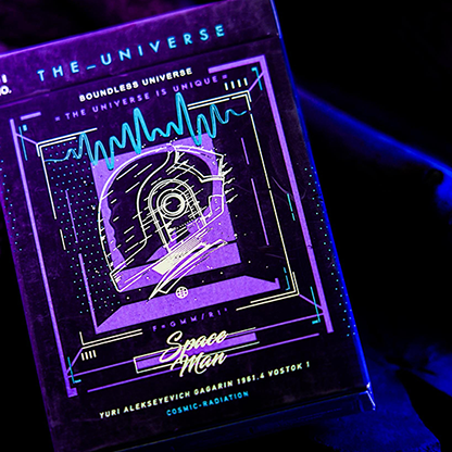 The Universe Space Man Edition Playing Cards by Jiken & Jathan-Playing Cards-Wondercraft