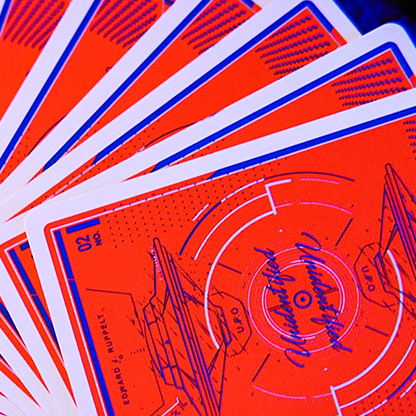 The Universe UFO Edition Playing Cards by Jiken & Jathan-Playing Cards-Wondercraft