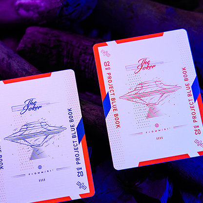 The Universe UFO Edition Playing Cards by Jiken & Jathan-Playing Cards-Wondercraft
