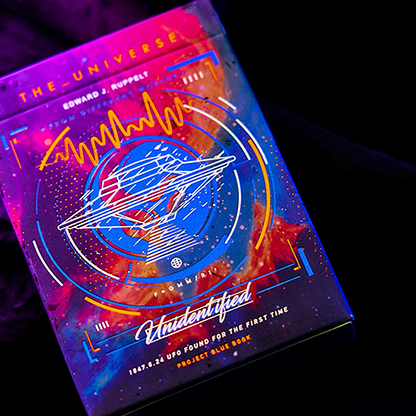 The Universe UFO Edition Playing Cards by Jiken & Jathan-Playing Cards-Wondercraft