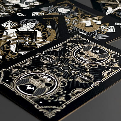 Vampire The Torpor (Black) Playing Cards-Playing Cards-Wondercraft