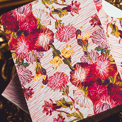 Van Gogh Asters & Phlox (Numbered- Seal) Playing Cards-Playing Cards-Wondercraft