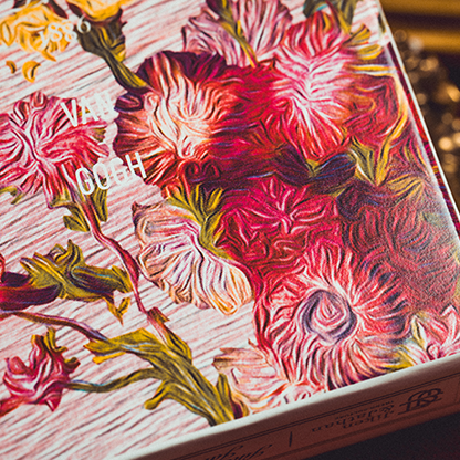 Van Gogh Asters & Phlox (Numbered- Seal) Playing Cards-Playing Cards-Wondercraft