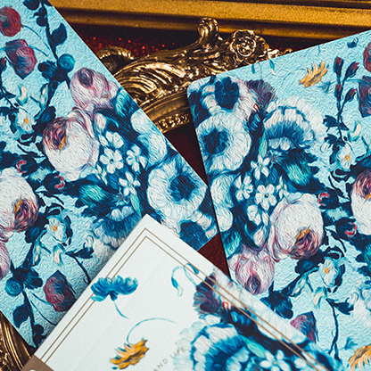 Van Gogh Flowers Rococo (Numbered Seal-Borderless) Playing Cards-Playing Cards-Wondercraft