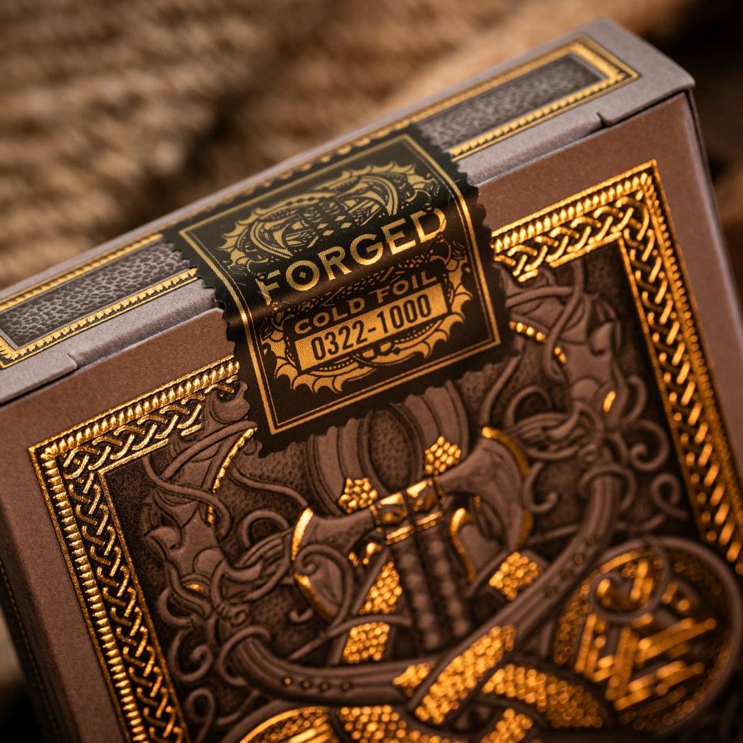 Viking Fury - Cold Foil-Playing Cards-Wondercraft