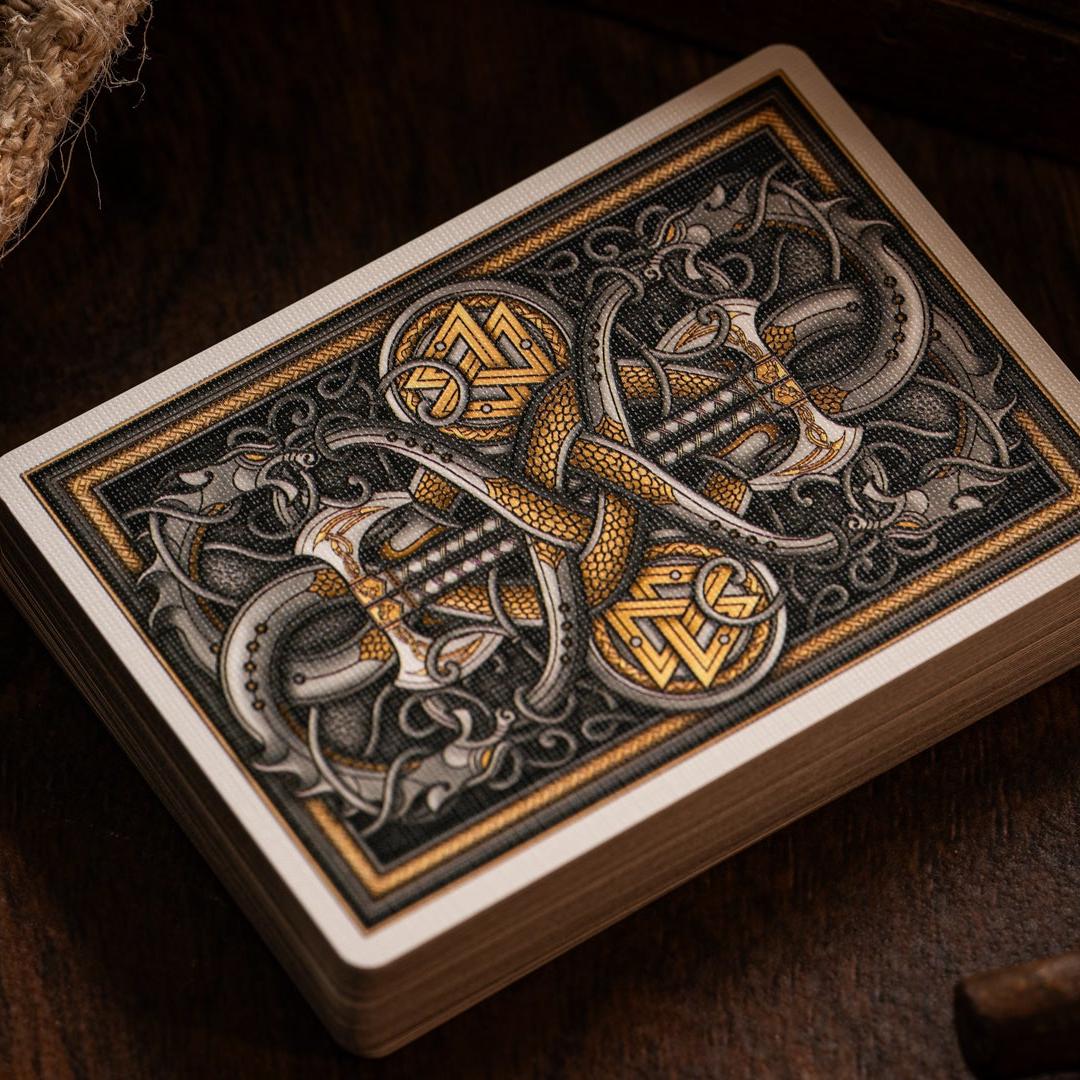 Viking Fury - Standard-Playing Cards-Wondercraft