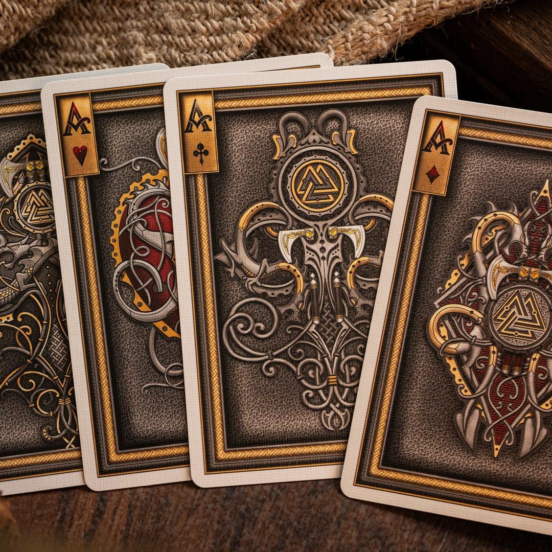 Viking Fury - Standard-Playing Cards-Wondercraft