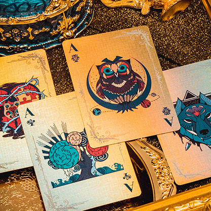 Wonder Journey (Golden) Playing Cards by KING STAR by KING STAR-Playing Cards-Wondercraft