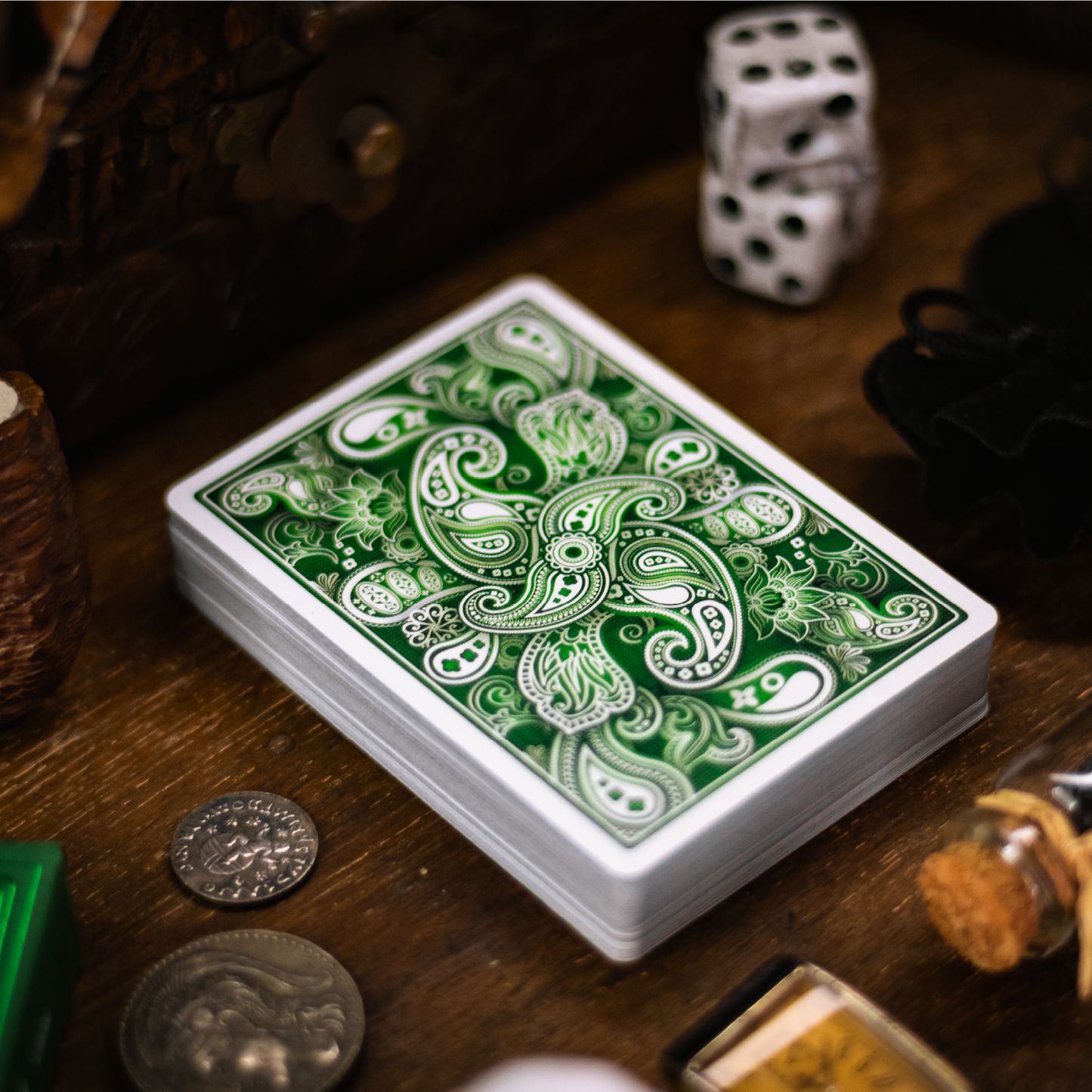 Wonder Playing Cards - Emerald-Playing Cards-Wondercraft