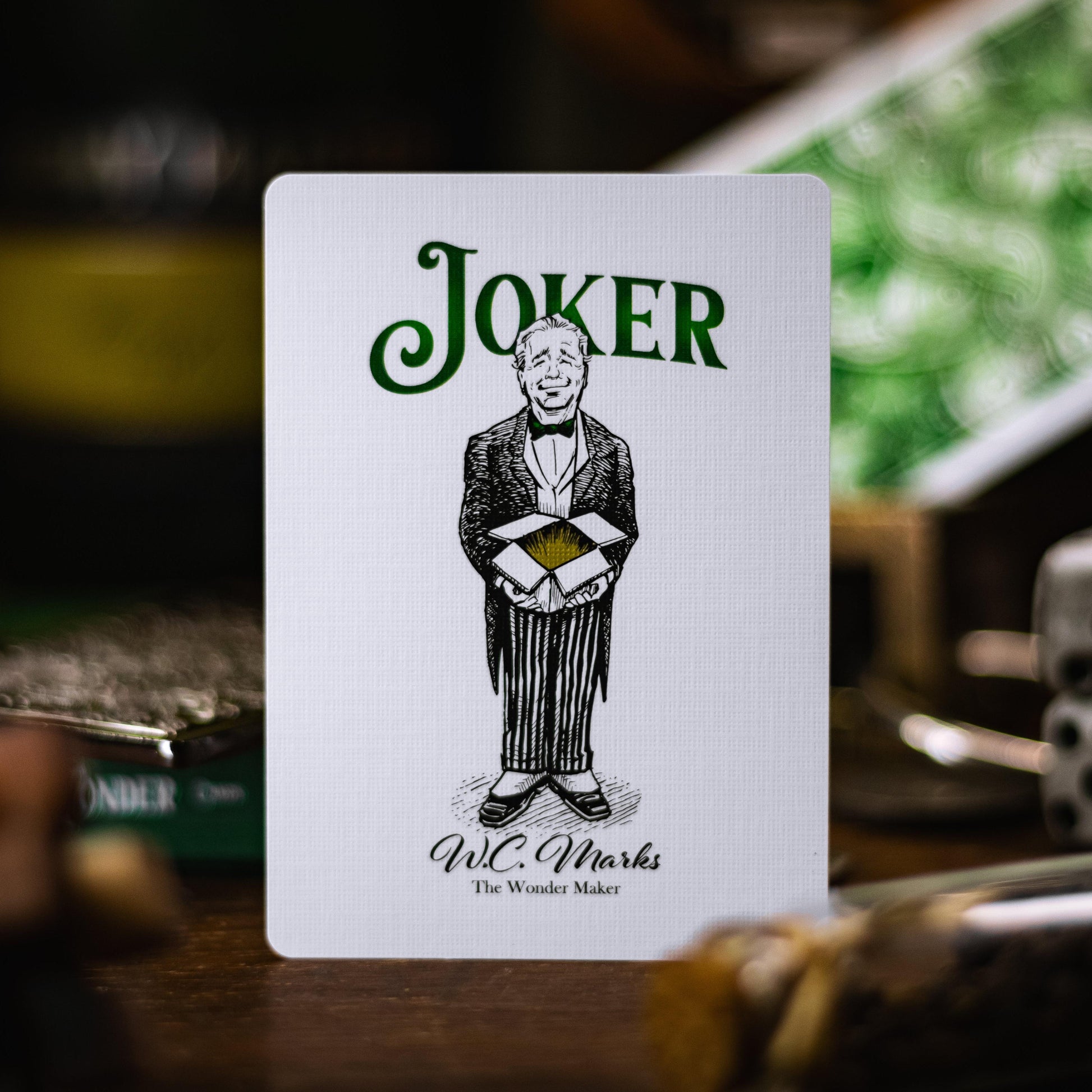 Wonder Playing Cards - Emerald-Playing Cards-Wondercraft