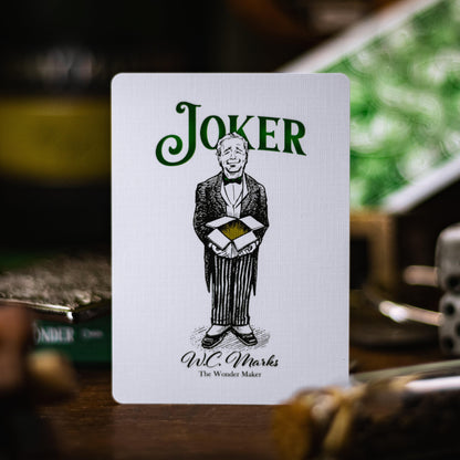 Wonder Playing Cards - Emerald-Playing Cards-Wondercraft