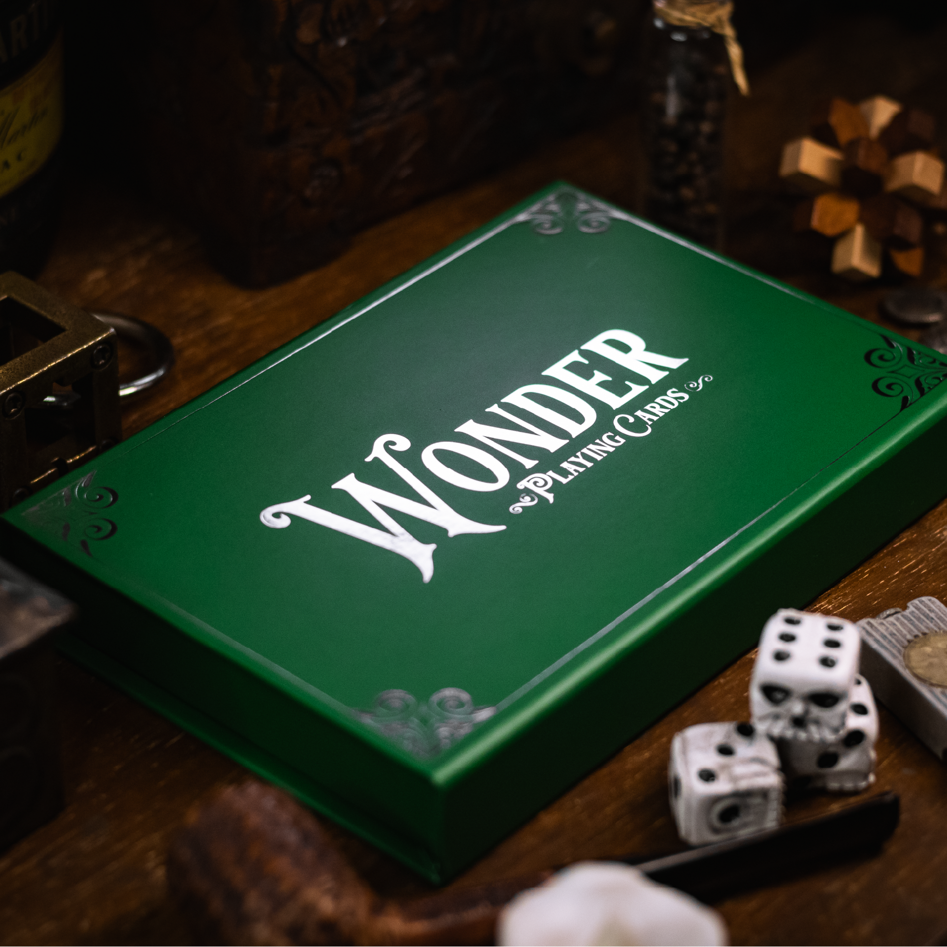 Wonder Playing Cards - Emerald - Collector Set-Playing Cards-Wondercraft