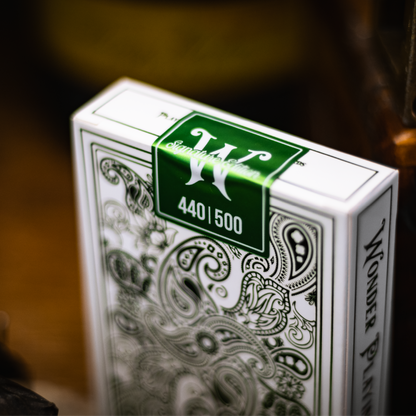 Wonder Playing Cards - Emerald - Signature Edition-Playing Cards-Wondercraft
