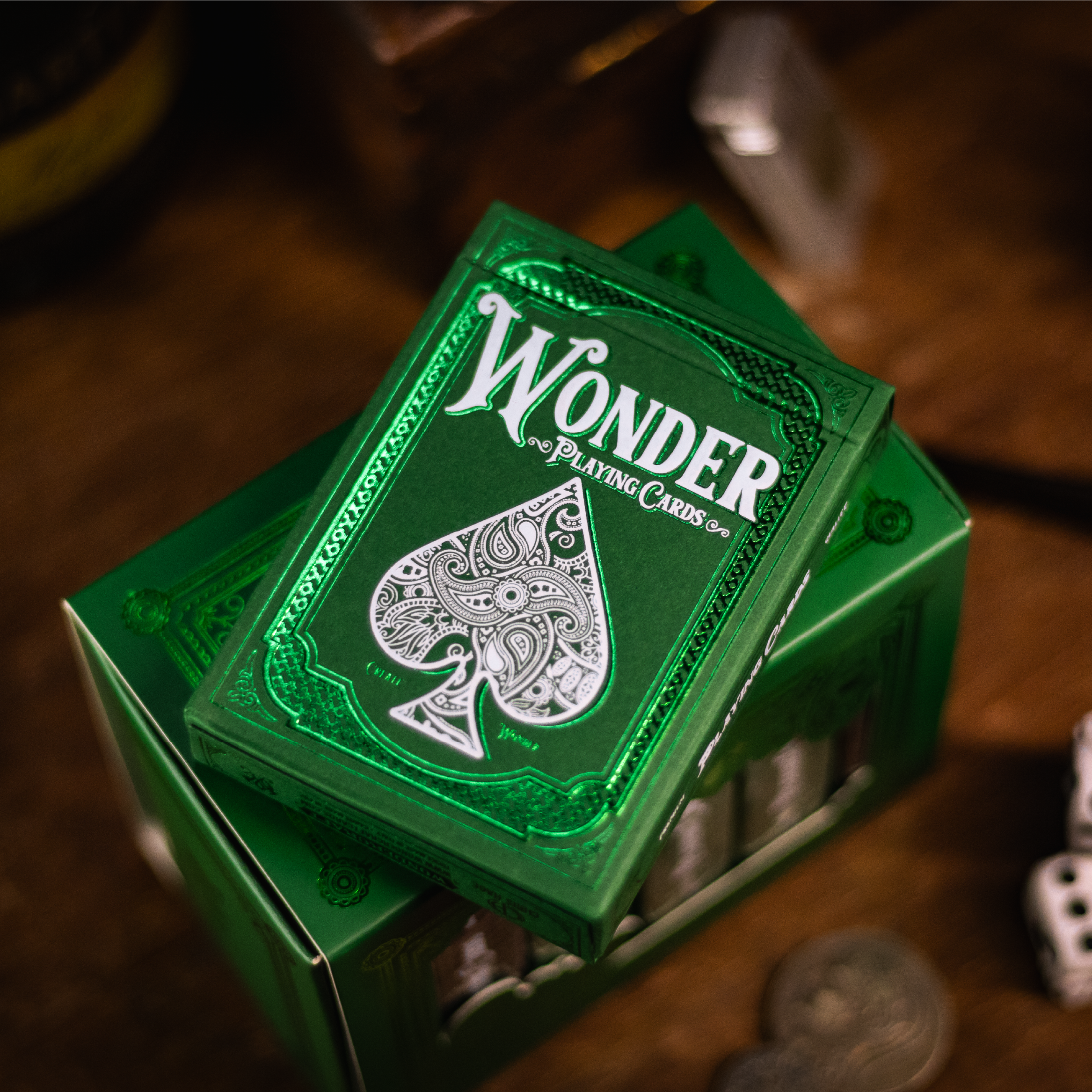 Wonder Playing Cards - Emerald-Playing Cards-Wondercraft