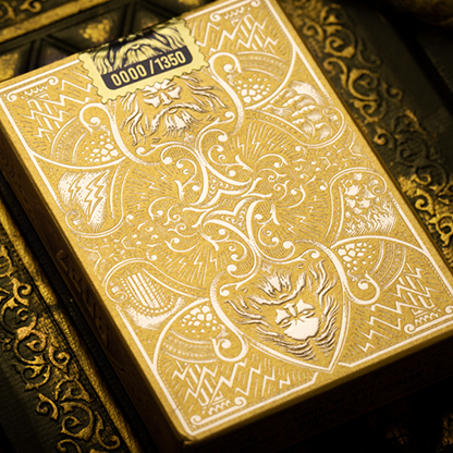 Zeus Mighty Gold Playing Cards by Chamber of Wonder-Playing Cards-Wondercraft