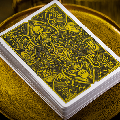 Zeus Mighty Gold Playing Cards by Chamber of Wonder-Playing Cards-Wondercraft