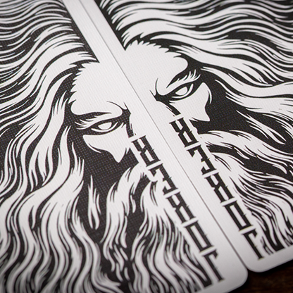 Zeus Sterling Silver Playing Cards by Chamber of Wonder-Playing Cards-Wondercraft