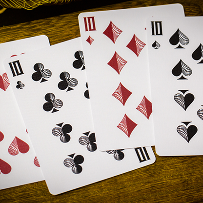 Zeus Sterling Silver Playing Cards by Chamber of Wonder-Playing Cards-Wondercraft