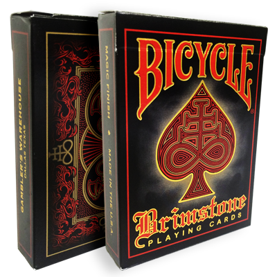 Bicycle Brimstone Deck (Red) by Gambler&#39;s Warehouse