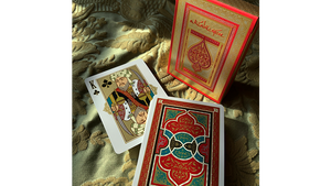 ARABESQUE Playing Cards - Player's Edition (Red) by Lotrek