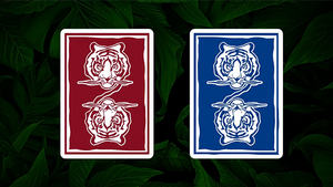 The Hidden King Red Luxury Edition Playing Cards by BOMBMAGIC