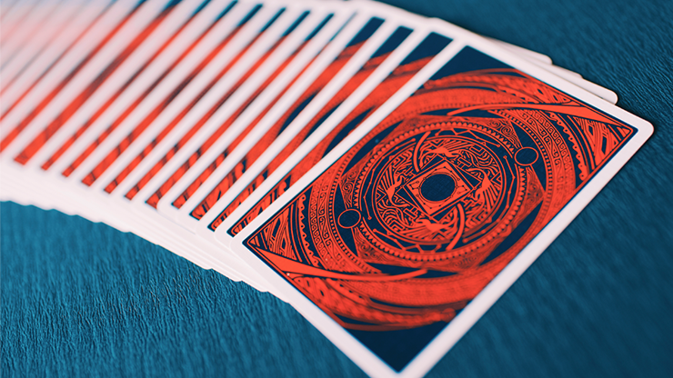 Cosmos Playing Cards (Red/Orange)