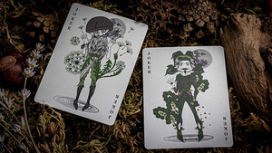 The Green Man Playing Cards (Autumn - Copper) by Jocu