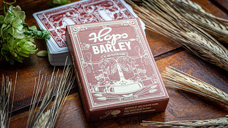 Hops & Barley (Deep Amber Ale) Playing Cards by JOCU Playing Cards